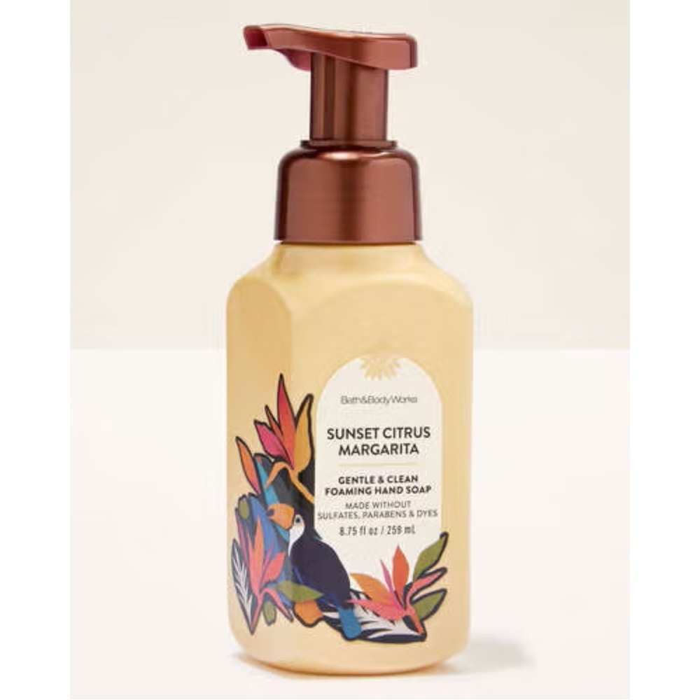 Bath & Body Works Sunset Citrus Margarita Gentle & Clean Foaming Hand Soap